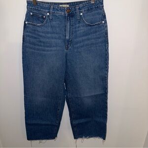 Madewell Curvy Perfect Vintage Wide-Leg Crop Jean